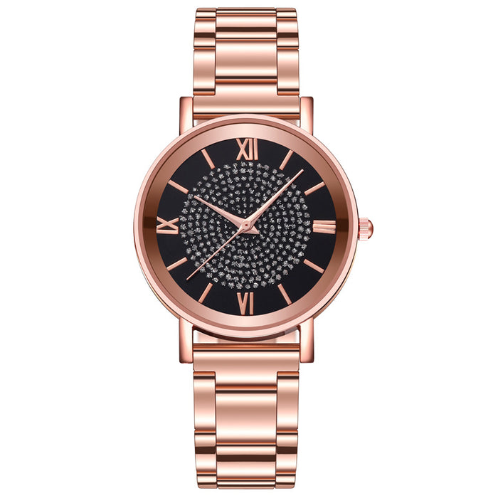 Women's gypsophila quartz watch