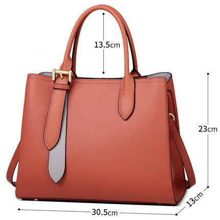 Leather handbags messenger bag