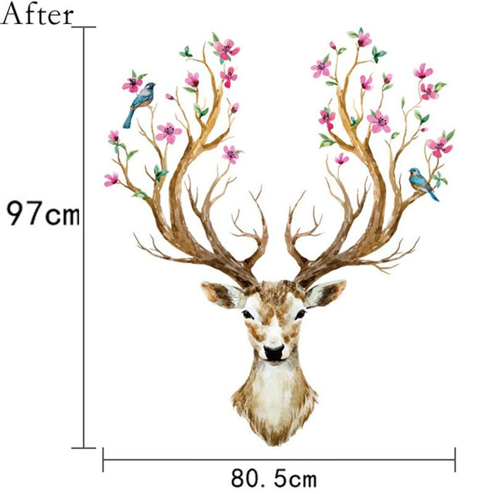 Sika Deer DIY Wall Stickers Wall Decor Art