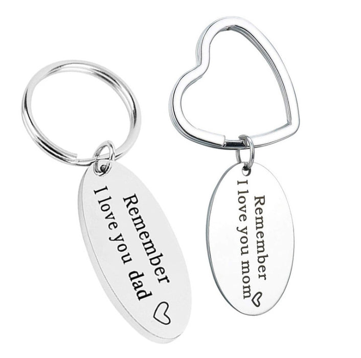 Custom Keychain Engraved Thank For All The Orgasms I Love You 3000 Keyring Stainless Steel Jewelry Valentines Day Couple Gift