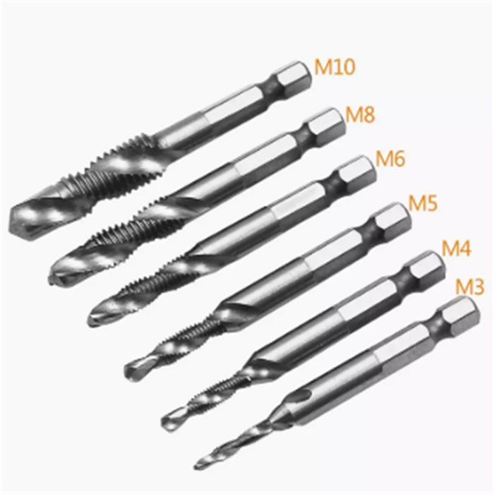 Tap Hexagonal Shank Drill for Cone Screw Machine