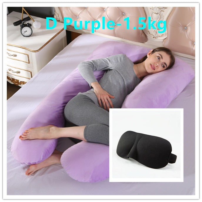 Sleeping Support Pillow For Pregnant Women  U Shape Maternity Pillows Pregnancy Side Sleepers