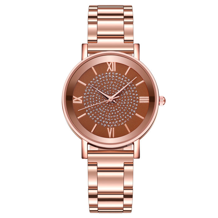 Women's gypsophila quartz watch