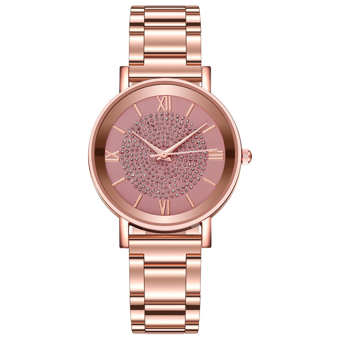 Women's gypsophila quartz watch