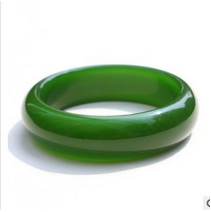 Fashion Personality Spinach Green Jade Bracelet