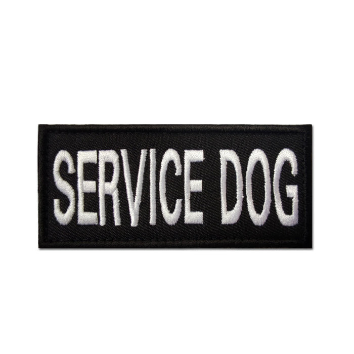 Embroidered Velcro Pet Dog Carrier Sticker Stamp Service Dog