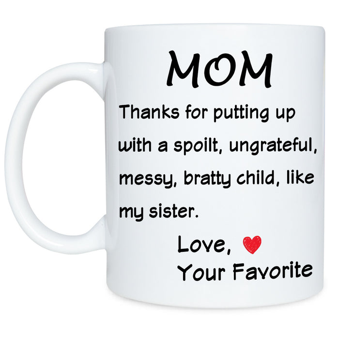 Favorite Child Ceramic Coffee Mug