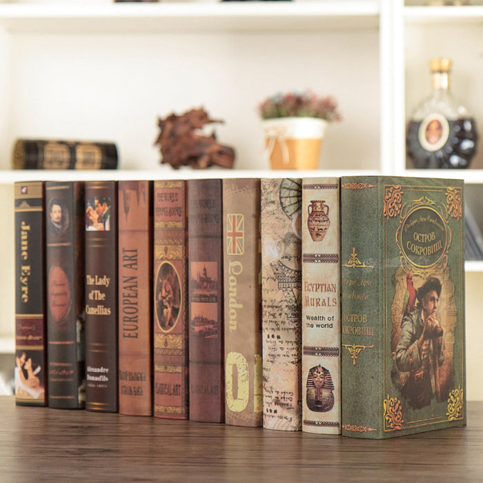 Retro Make Old Decorations Fake Books Decorate Books Ornaments