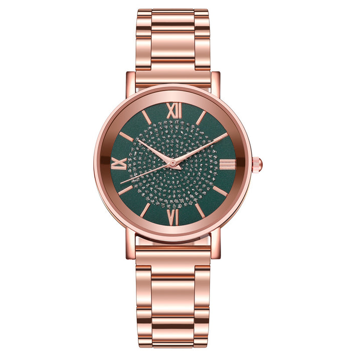 Women's gypsophila quartz watch