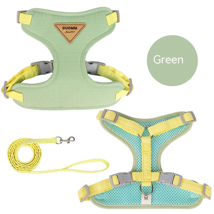 Hot Sale Dog Breast Strap Anti Breaking Loose Pet Harness Small Dog Dog Leash Pet Hand Holding Rope Wholesale