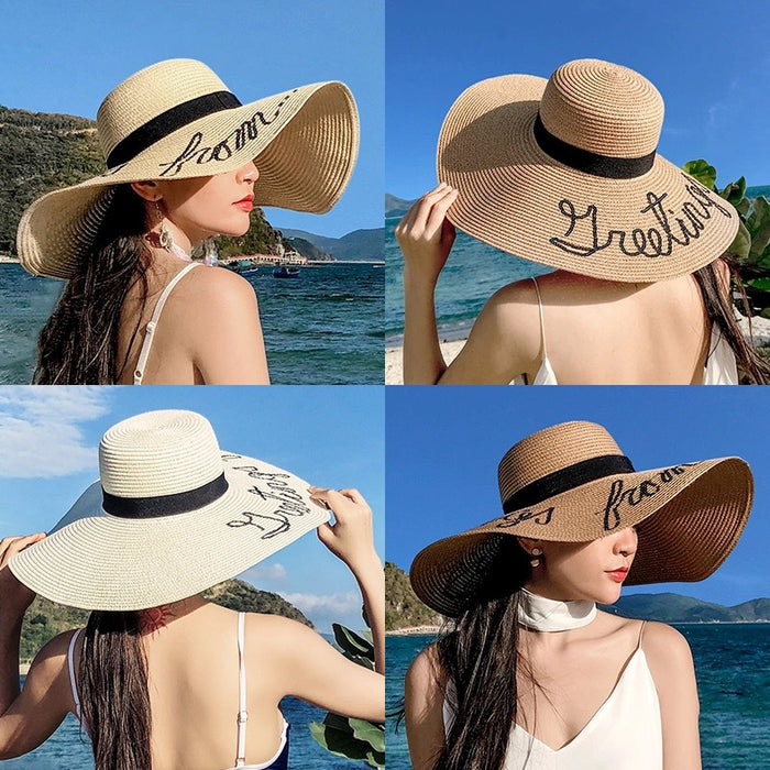 Protection  Travel Casual Straw Hat