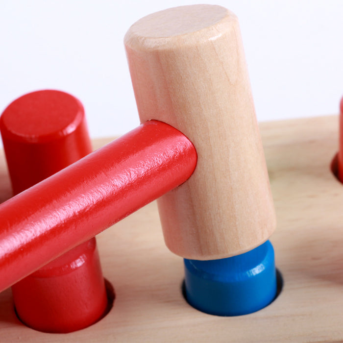 Wooden Piling Table For Infants And Toddlers