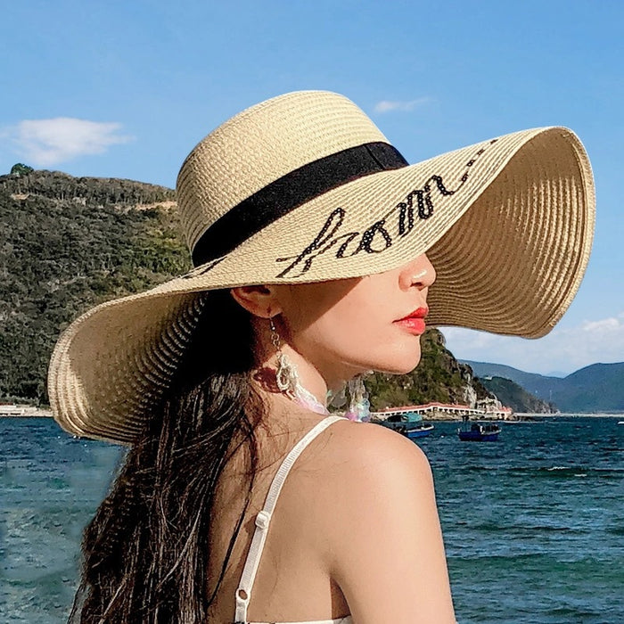 Protection  Travel Casual Straw Hat